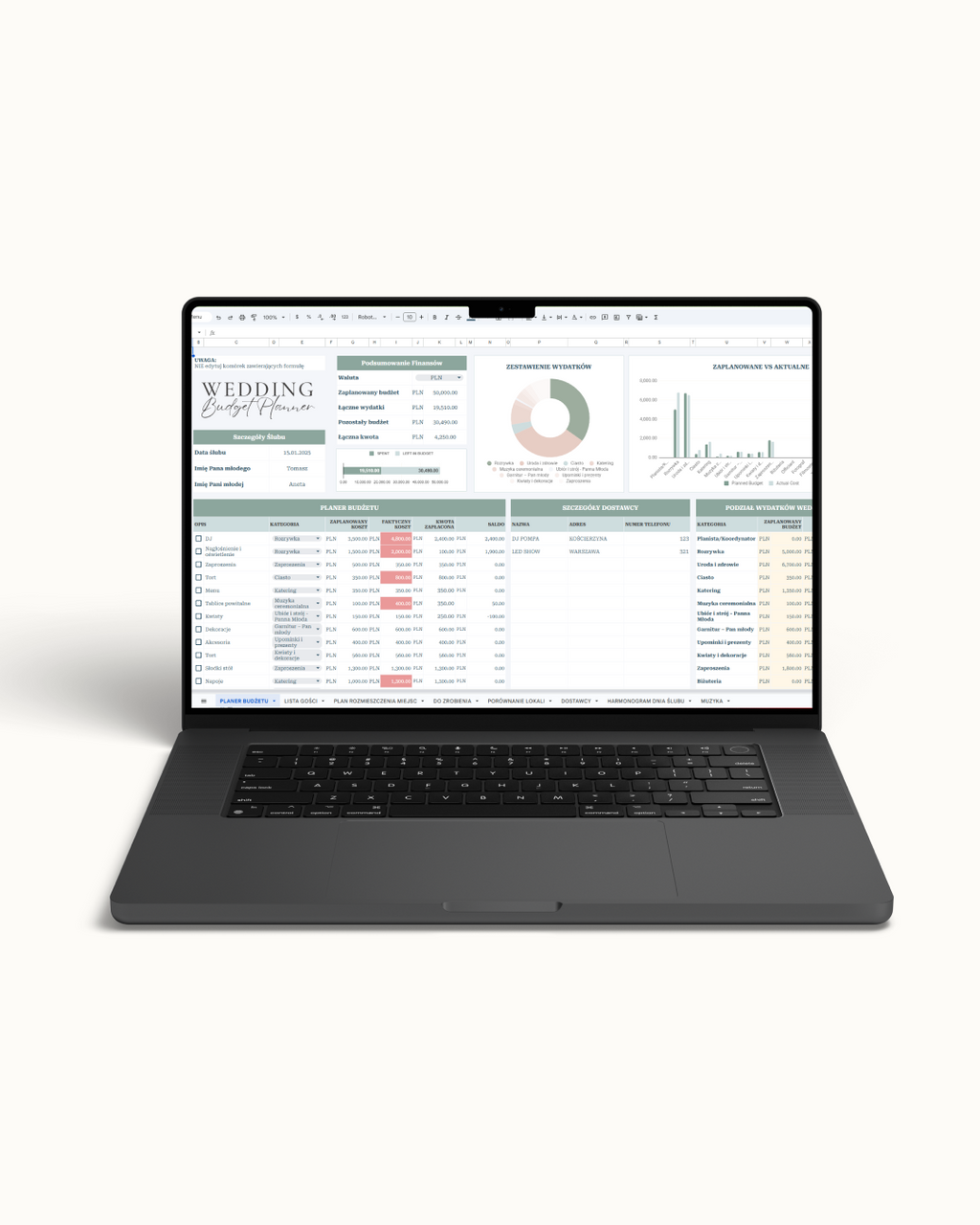 Planer Weselny All-in-One | 2026